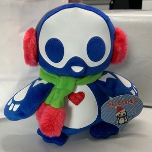 Skelanimals “Pen” Penguin Plush NWT